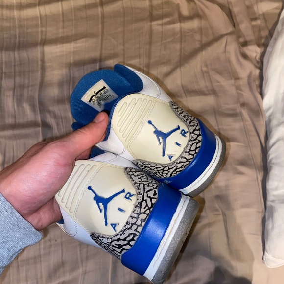 air jordan 2011 true blue retro 3s - Picture 5 of 6